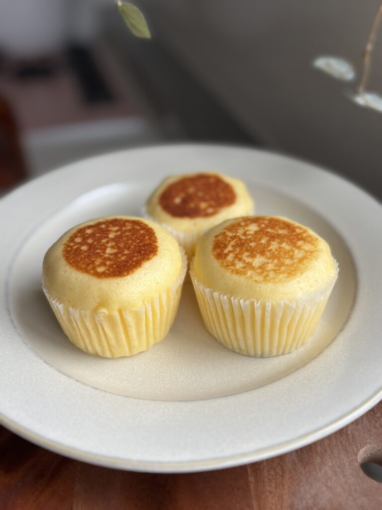 チーズ蒸しケーキ